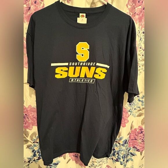 Southridge Suns Athletics Navy T-Shirt XL - Picture 1 of 2